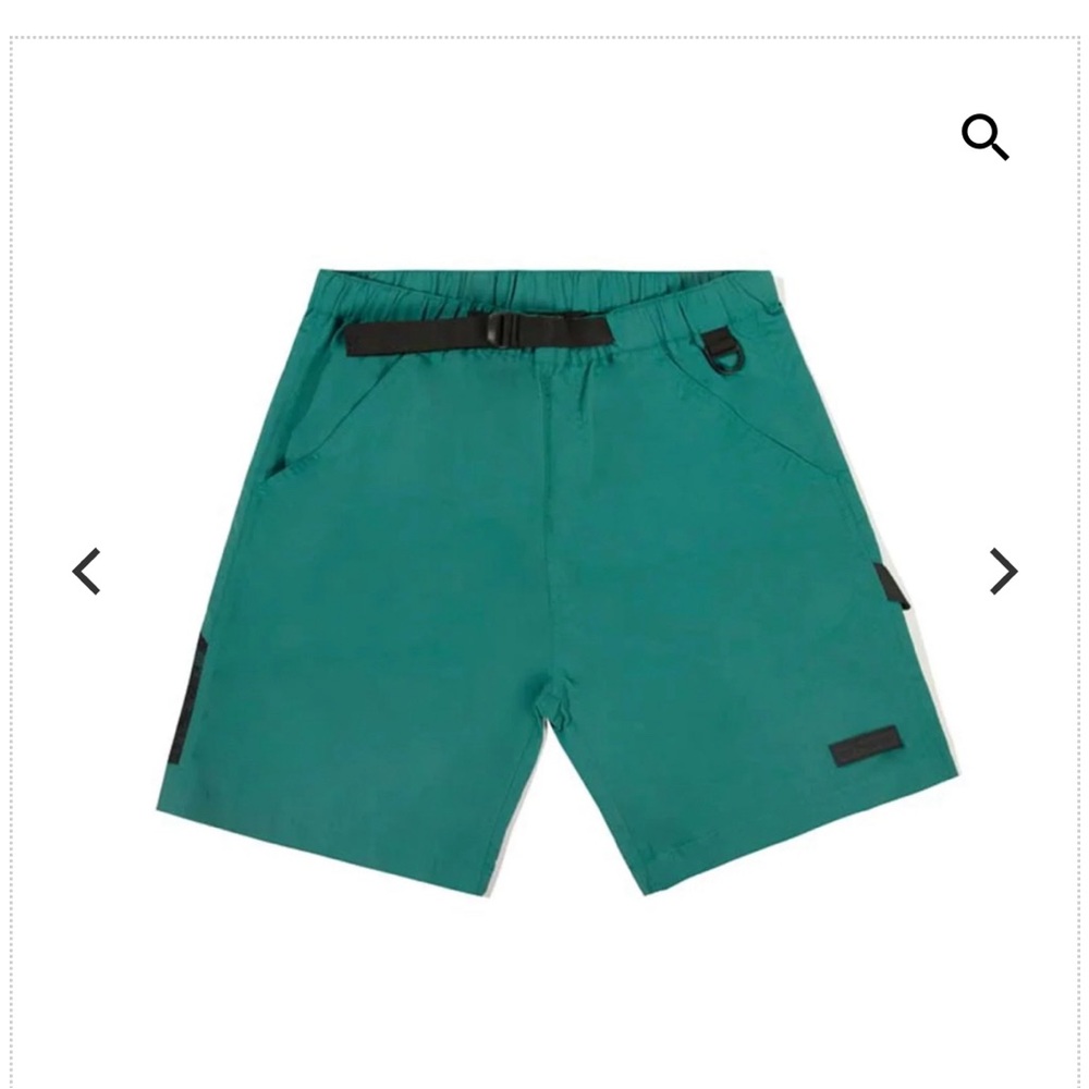 NWT The Hundreds Tide Hybrid Cargo Teal Shorts Mens size Small